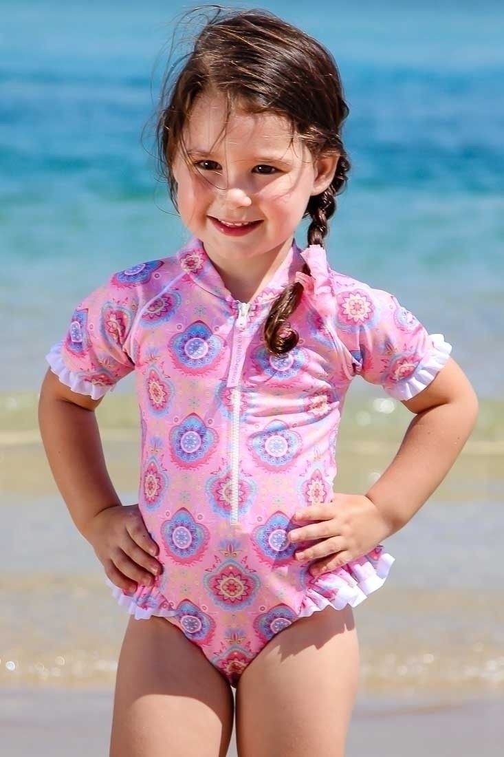 Baby Girls Frill Suit S-S