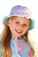 Girls Brim Hat with Frills