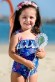 Baby Girls Swimsuit with Frills